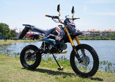 Four - Stroke 110cc Dirt Bike Motorcycle Smart Shape With Strong Compression Ratio