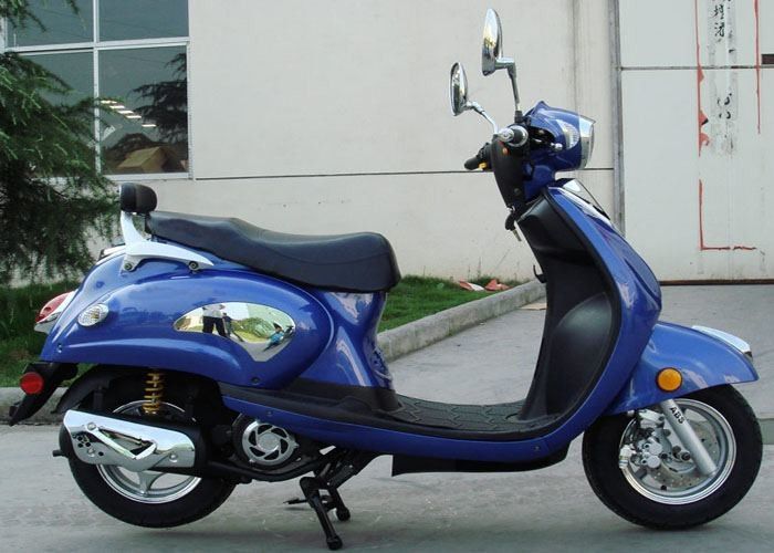 50cc / 125cc جيب دراجة سكوتر مع اثنين من المقاعد ، سكوتر 2 عجلة للبالغين