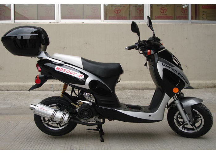2 عجلة 50cc ميني سكوتر ، 45 كم / ساعة ميني غاز للدراجات النارية للطفل / الكبار