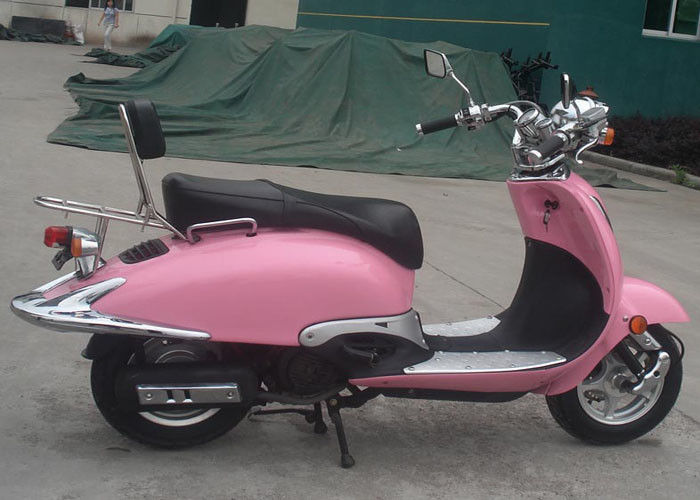 اللون الوردي الكبار 50cc دراجات موتوكروس 2 مقاعد ميني شارع الدراجات للسيدة