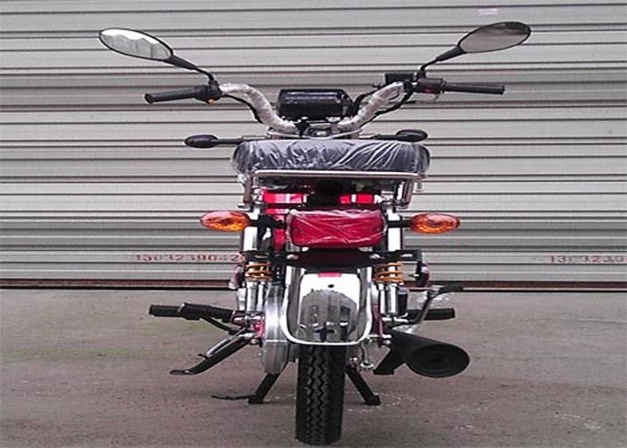 اثنين من مقعد حقيقي جلدي ميني موتور سكوتر ، وانخفاض الضوضاء الصغيرة 50cc الترابية دراجة
