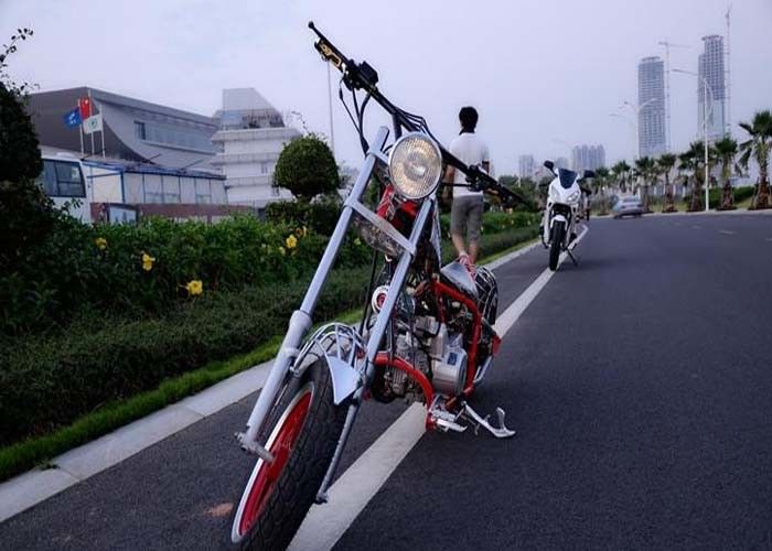 سبايدرمان نمط 50cc شارع القانونية للدراجات النارية ، مخصص هارلي المروحيات 12V بطارية 3L دبابات