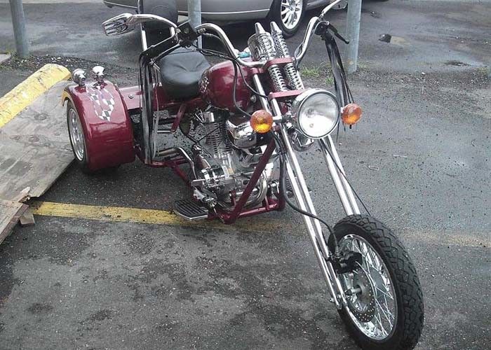 V التوأم اسطوانة 250cc المروحية للدراجات النارية المروحية Trikes دراجات نارية مع كبير المصباح