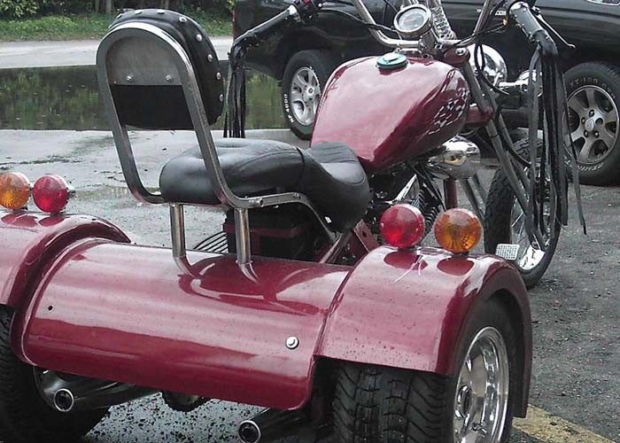 V التوأم اسطوانة 250cc المروحية للدراجات النارية المروحية Trikes دراجات نارية مع كبير المصباح