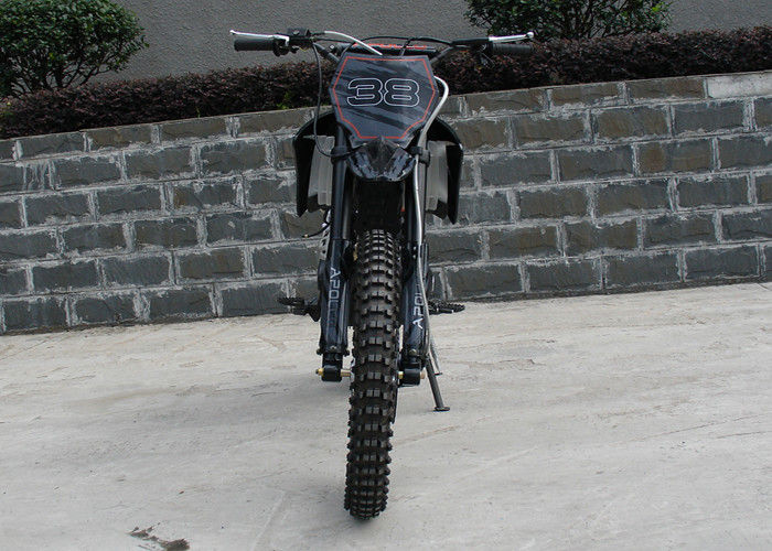 أبولو نمط 250cc الترابية دراجة نارية سوداء مع ناقل حركة يدوي 8L خزان النفط
