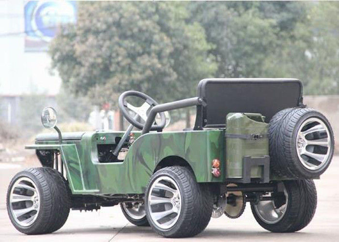 تبريد الهواء 125cc أطفال عربات التي تجرها الدواب الذهاب كارت مع 1 صندوق زيت / 2 الجلد الحقيقي مقعد