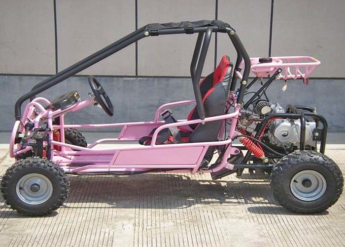 110cc الاطفال على الطرق الوعرة الذهاب كارت مقعدين مقعد خلفي مع انتقال CVT / عكسي