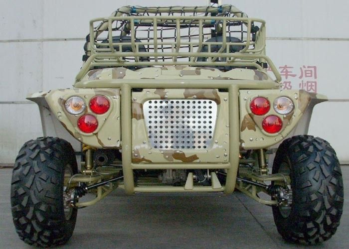3 سلندرات - Go Kart Buggy 500cc - 800cc - 1100cc مع 4 سترايت صافي - رف خلفي كبير