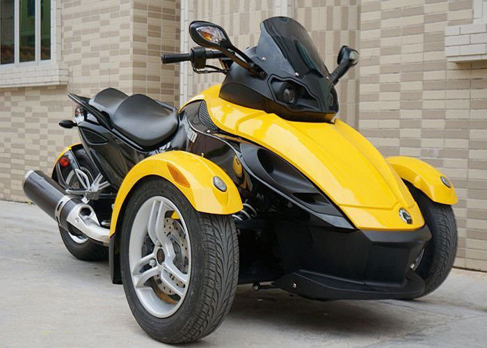 1000cc Can Am 3 عجلة دراجة نارية ، V - التوأم 2 أمامي للدراجات النارية السائل السائل