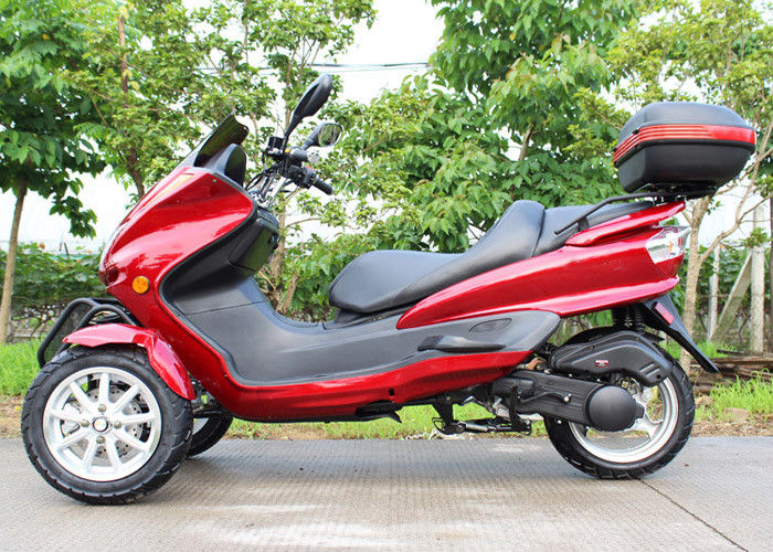 3 عجلة دراجة نارية سكوتر 150cc مع محرك 7.0kw 7500r / min 8HP / الخلفي مربع