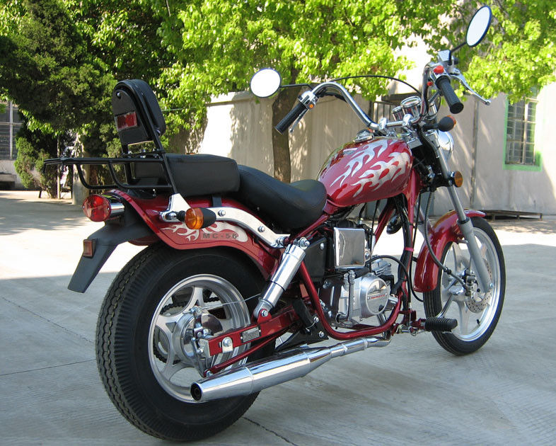 دراجات عالية النقاوة بالطاقة 50cc مع 2 مقاعد تبريد الهواء الدولية والعتاد 4 السرعة
