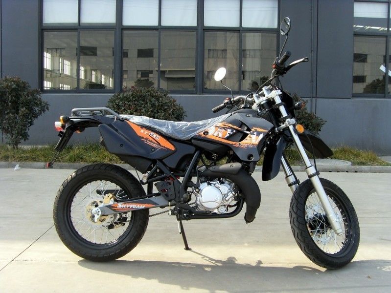 4 السكتة الدماغية 50cc سبورت للدراجات النارية مع أضواء إشارة ، تبريد الهواء اسطوانة واحدة