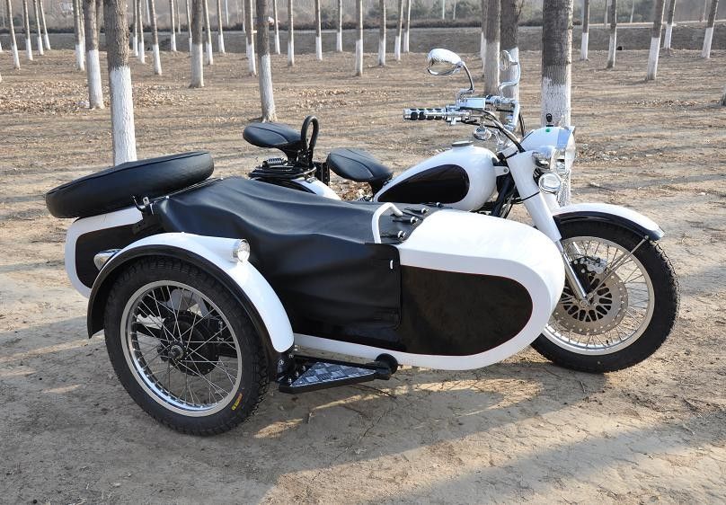 تشانغجيانغ نمط 750cc دراجات نارية عالية بالطاقة محرك مزدوج دراجة نارية مع 3 مقاعد