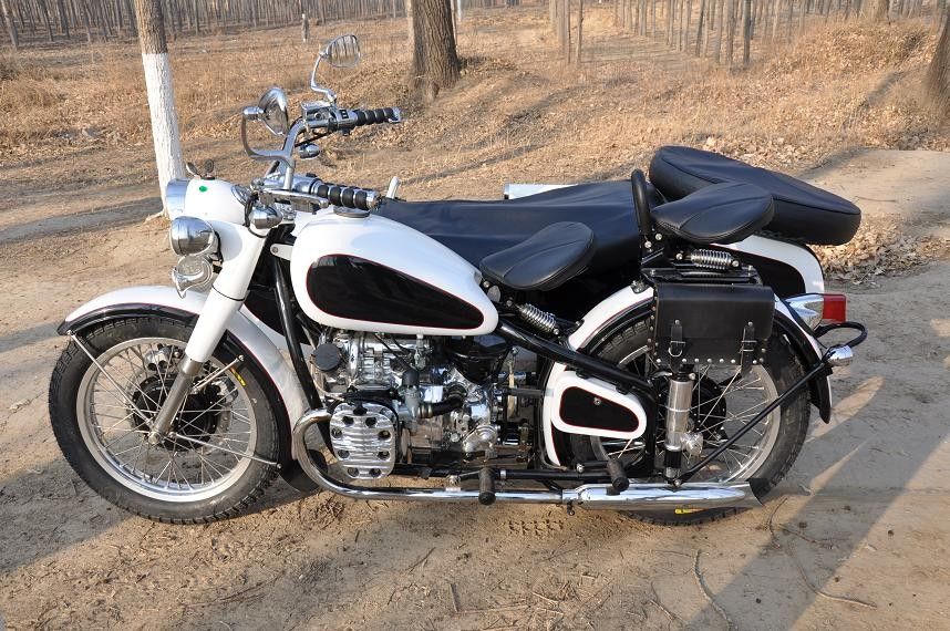 تشانغجيانغ نمط 750cc دراجات نارية عالية بالطاقة محرك مزدوج دراجة نارية مع 3 مقاعد