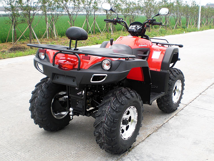اسطوانة واحدة أربع عجلات مركبة 650cc 4 - السكتة الدماغية أربعة صمام جنبا إلى جنب أربعة ويلرز