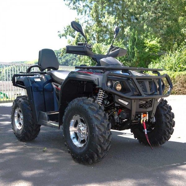 اسطوانة واحدة أربع عجلات ATV 400cc 4 ويلر رباعية مع 4 * 4 F / R المستقلة تعليق
