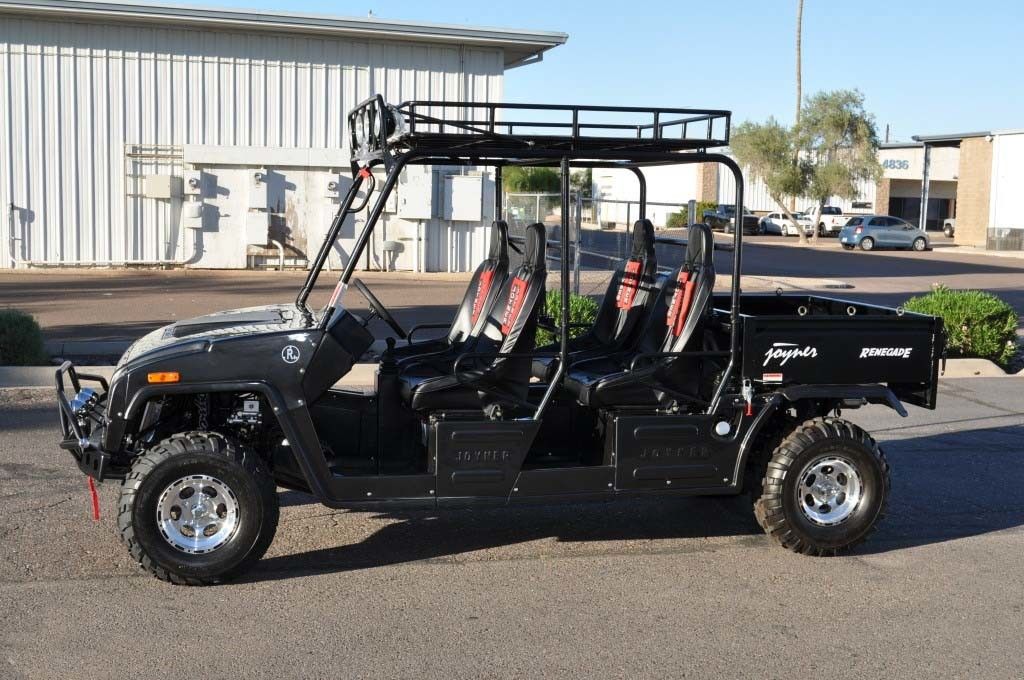 In - Line ثلاثة اسطوانة 800cc 4 عجلة سيارة المنفعة 12 - صمام DOHC مع 4 مقاعد