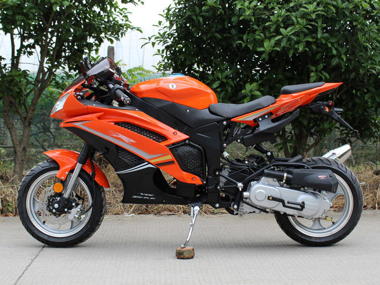 اسطوانة واحدة 50cc المروحية للدراجات النارية مع 60 كم / ساعة السرعة القصوى للطريق