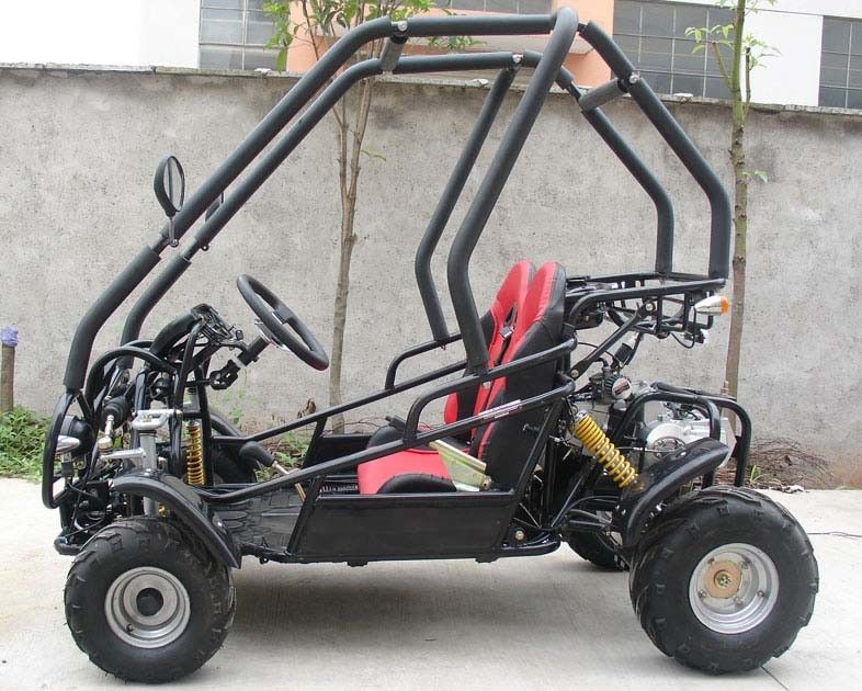 SAMLL 110cc الذهاب كارت العربات التي تجرها الدواب / الكبار قبالة الطريق الذهاب كارت مع مقعد مزدوج قابل للتعديل