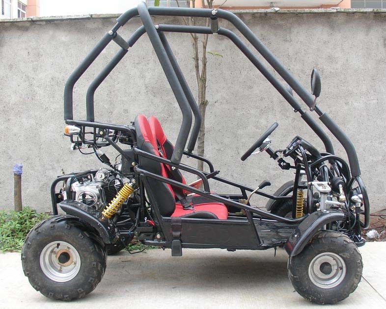 SAMLL 110cc الذهاب كارت العربات التي تجرها الدواب / الكبار قبالة الطريق الذهاب كارت مع مقعد مزدوج قابل للتعديل