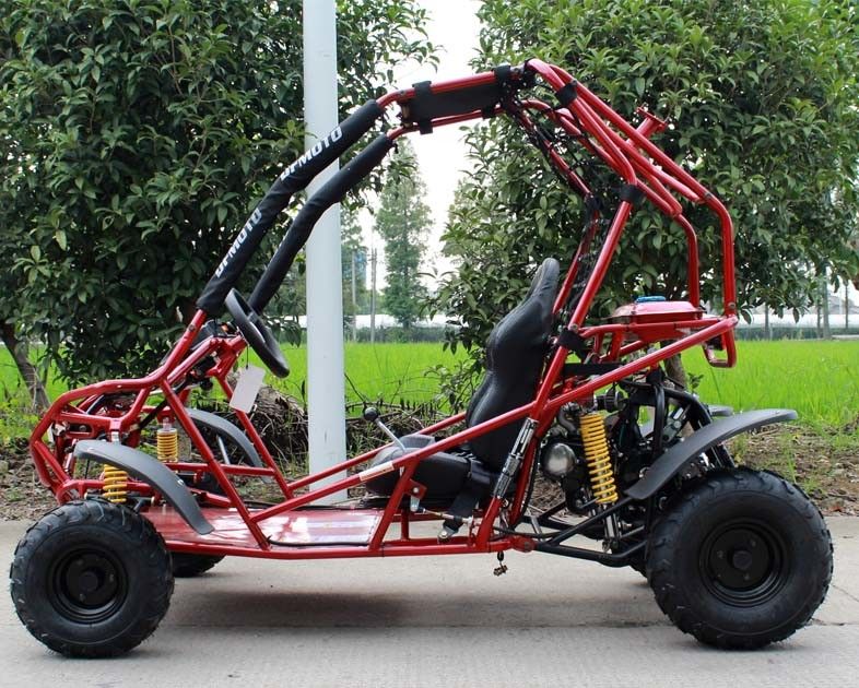 تبريد الهواء عكس CVT 125cc مقعد واحد على الطرق الوعرة كارت الذهاب للأطفال / الكبار