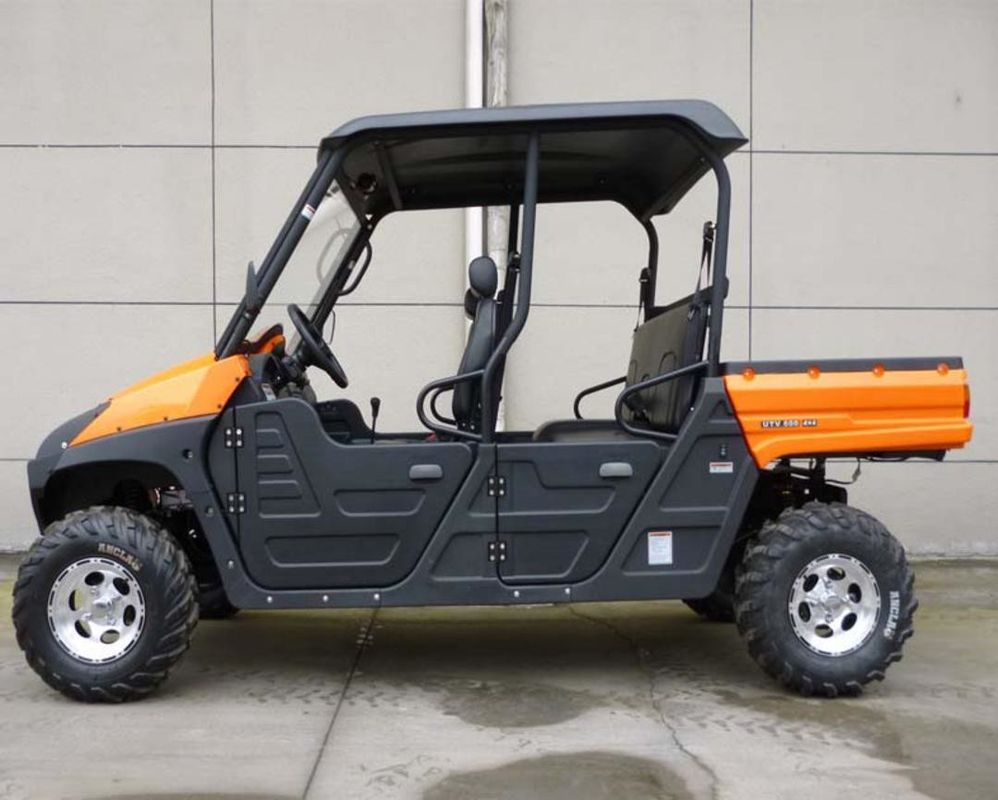 600cc أربعة عجلة أداة المنفعة ، اسطوانة واحدة 4 السكتة الدماغية 5 SEATER Rocky Mountain UTV