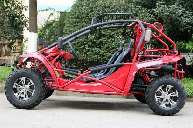 1100CC 4 اسطوانة 4 Stroke Forest Road الكبار الذهاب كارت مع تعليق مستقل