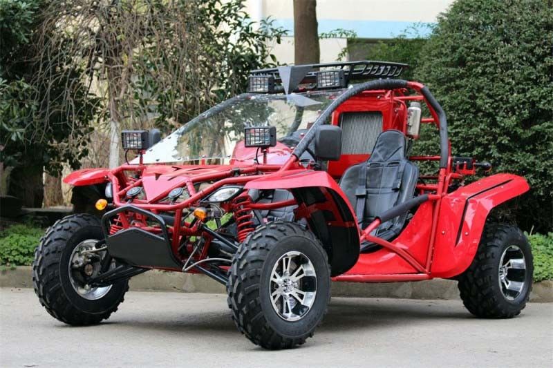 1100CC 4 اسطوانة 4 Stroke Forest Road الكبار الذهاب كارت مع تعليق مستقل
