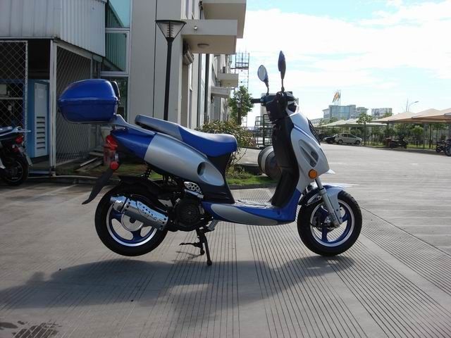 150cc ميني سكوتر مع Cvt القسري تبريد الهواء المحرك ، قرص الفرامل الخلفية الأمامية القرص