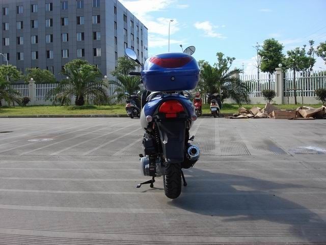 150cc ميني سكوتر مع Cvt القسري تبريد الهواء المحرك ، قرص الفرامل الخلفية الأمامية القرص