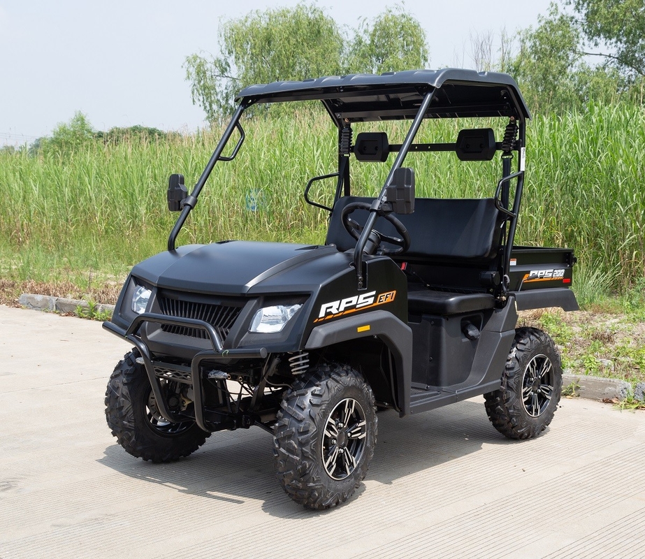 200CC EFI Utv أسطوانة واحدة أربعة ضربات ، عمود توازن مع سقف صلب قصير (سرير القمامة)