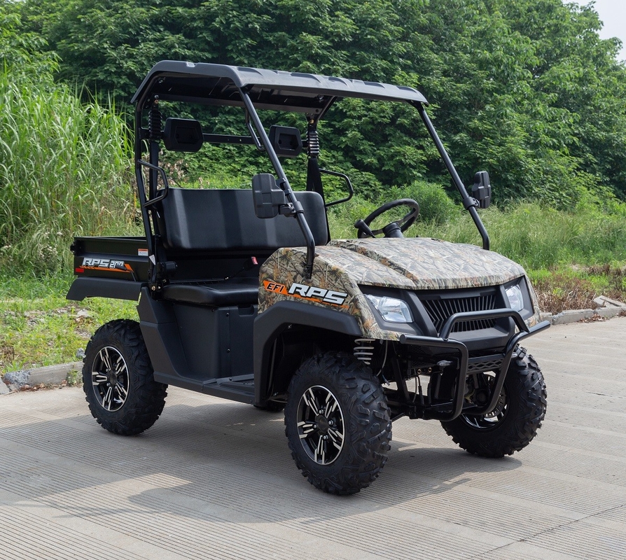200CC EFI Utv أسطوانة واحدة أربعة ضربات ، عمود توازن مع سقف صلب قصير (سرير القمامة)