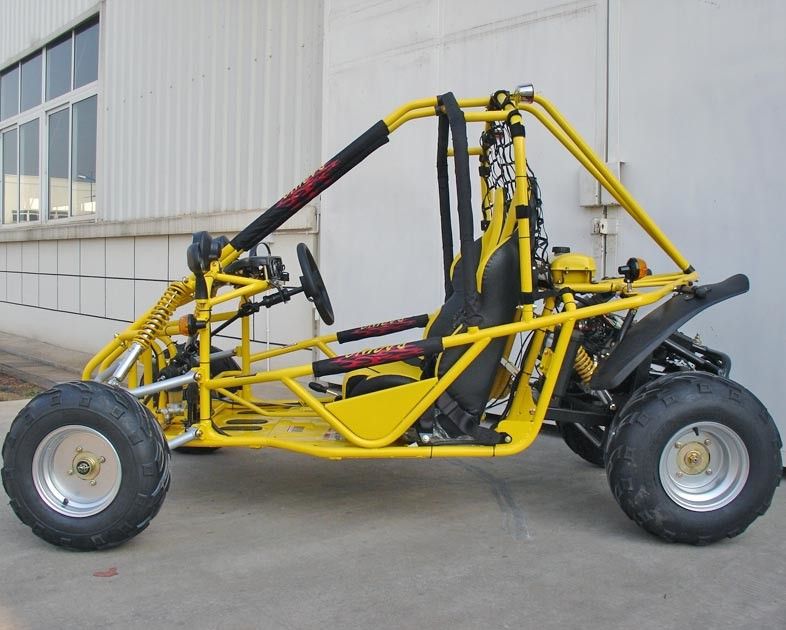 كبيرة الحجم 150CC الذهاب كارت العربة التلقائية الفاصل الأمامي / الخلفي قرص الفرامل مع CVT