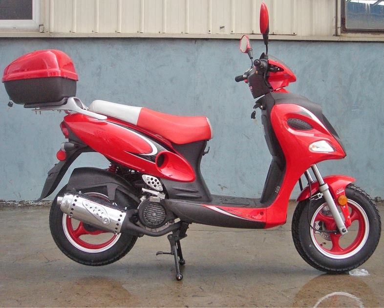 150cc 2 عجلة سكوتر مع محرك CVT 12 