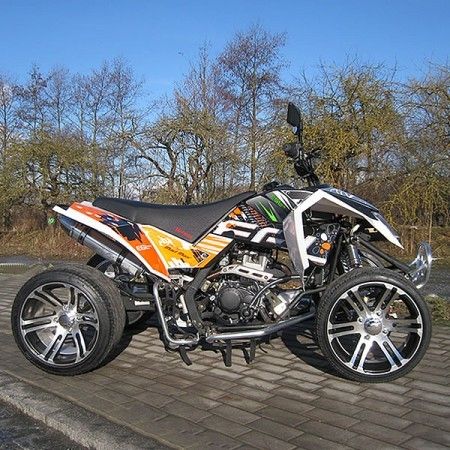 CDI250cc اضافية كبيرة الحجم الشباب سباق ATV CDI نظام بدء التشغيل الكهربائي اليدوي الفاصل