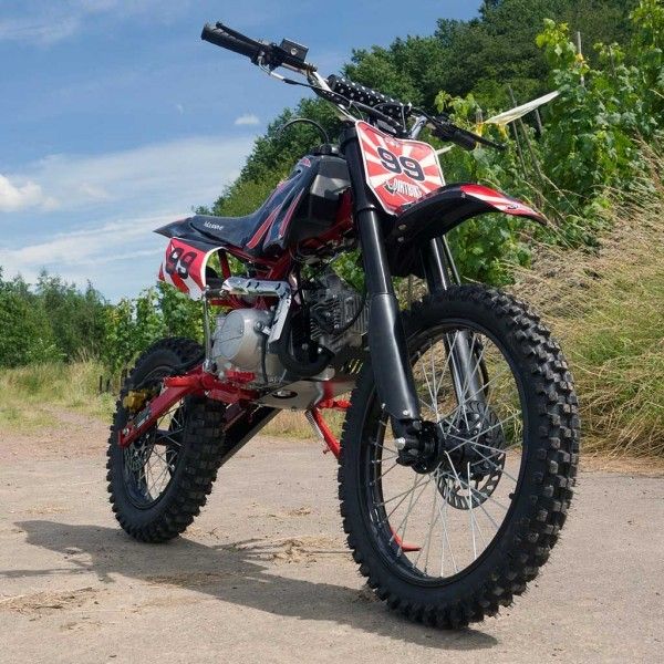 125cc المتوسطة الحجم الترابية دراجة نارية كهربائية / ركلة البداية مع دليل القابض