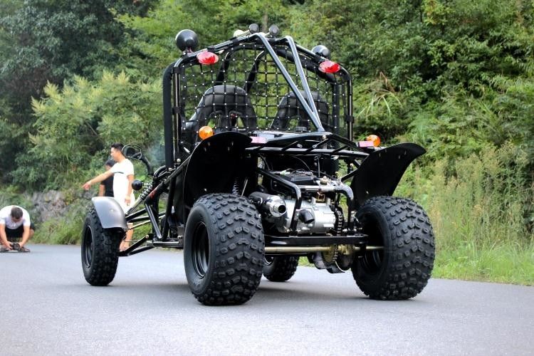 كبير اسطوانة واحدة 4 السكتة الدماغية 200cc Dune Buggy لطريق الغابات / Riverbed