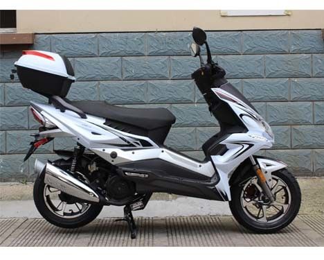 4.41hp / 7500rpm الكبار سكوتر موتور CVT 2 عجلة سكوتر مع 13 
