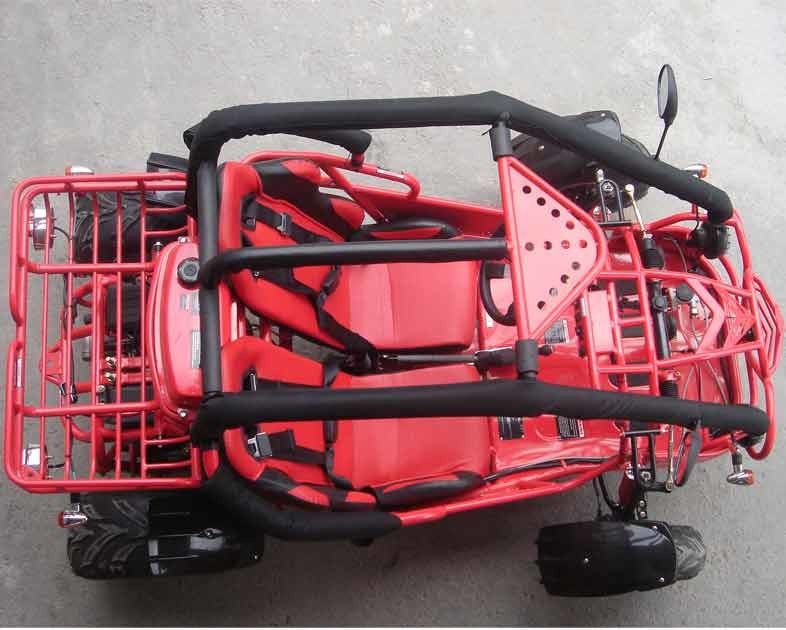 كامل الحجم Go Kart Buggy Air Cooled 150cc Cvt With Chain Drive