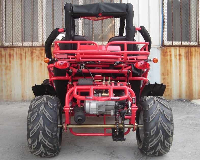كامل الحجم Go Kart Buggy Air Cooled 150cc Cvt With Chain Drive