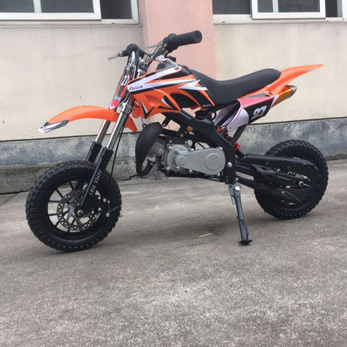 70CC 1P47FMD واحدة اسطوانة الهواء المبردة الترابية دراجة نارية مع الجبهة / خلفي طبل