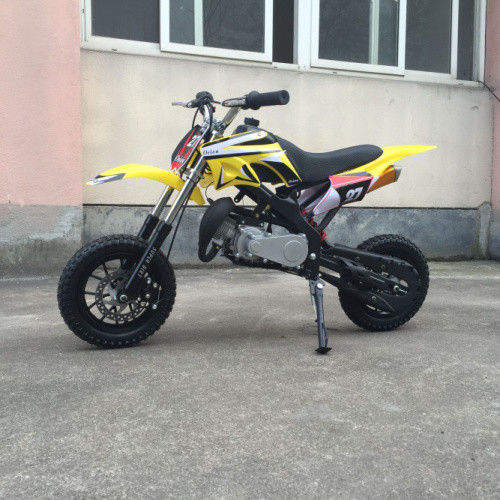 70CC 1P47FMD واحدة اسطوانة الهواء المبردة الترابية دراجة نارية مع الجبهة / خلفي طبل