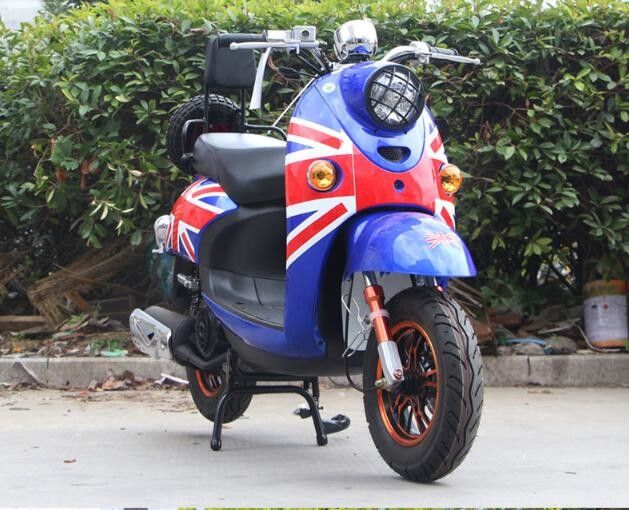 4 السكتة الدماغية تبريد الهواء 150CC الكبار موتور سكوتر الجبهة القرص الخلفي طبلة الفرامل