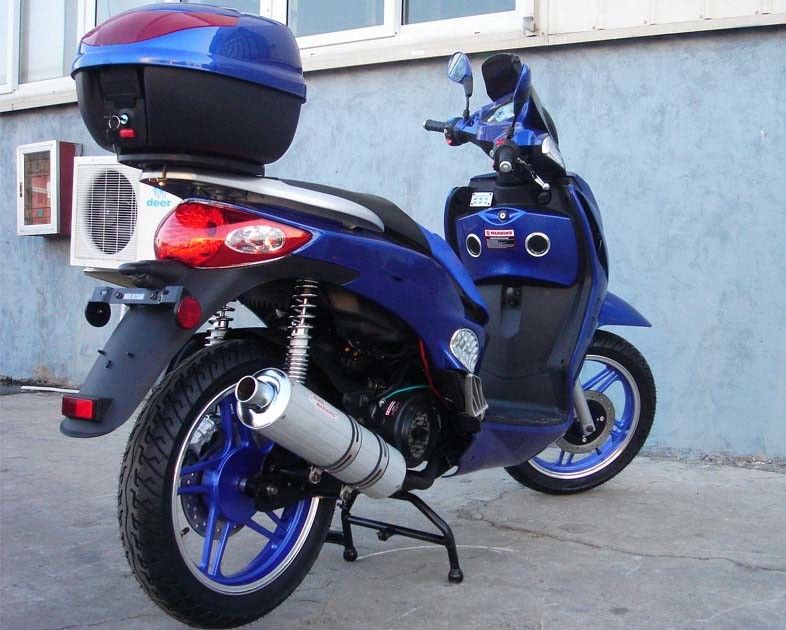 150CC واحدة اسطوانة الهواء بارد الكبار موتور سكوتر 4 السكتة الدماغية السكوت التلقائي مخلب