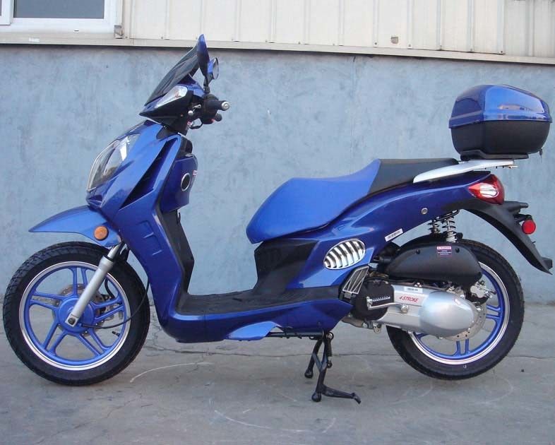 150CC واحدة اسطوانة الهواء بارد الكبار موتور سكوتر 4 السكتة الدماغية السكوت التلقائي مخلب