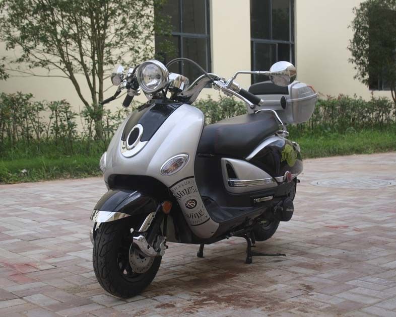 الكهربائية / ركلة دراجة نارية تعمل بالطاقة الغاز 150cc للكبار مع الجبهة القرص الخلفي طبلة