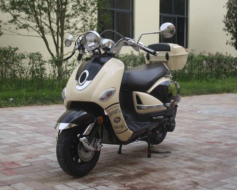 الكهربائية / ركلة دراجة نارية تعمل بالطاقة الغاز 150cc للكبار مع الجبهة القرص الخلفي طبلة