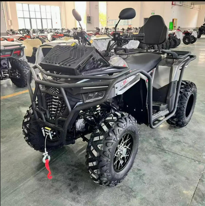 High Quality 400cc 4X4 Quad Bike Road Legal ATV Automatic Shaft Drive Equipped Differential Lock Electric Start Atvs with Wholesale Price