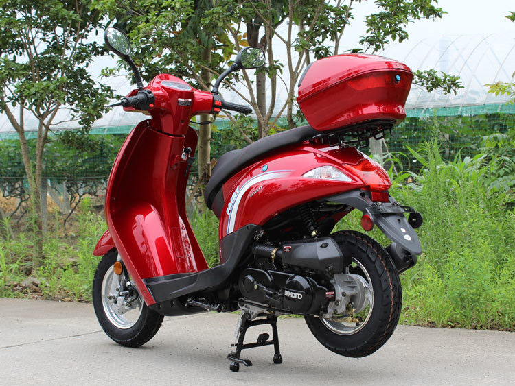 CVT Gear 50cc للكبار موتور سكوتر أفقي نوع واحد اسطوانة الهواء - تبريد