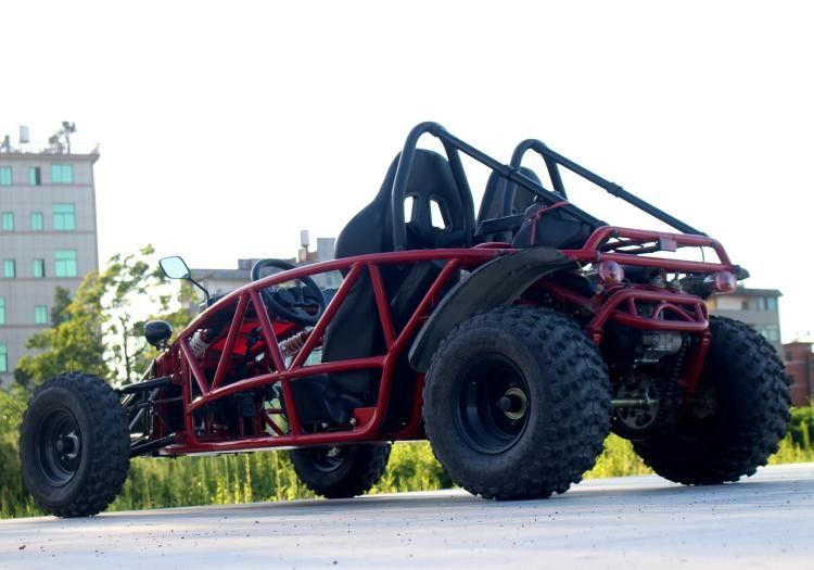 5.5kw تبريد الهواء الذهاب كارت العربة 149.6 سم أربعة السكتة الدماغية انتقال CVT